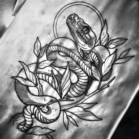 diseño serpiente tattoo-4